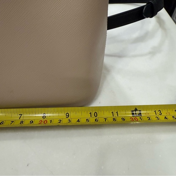 Kate Spade Staci Dome Backpack Beige & White Saffiano Leather Bag KG022 NEW $359 - Picture 12 of 16